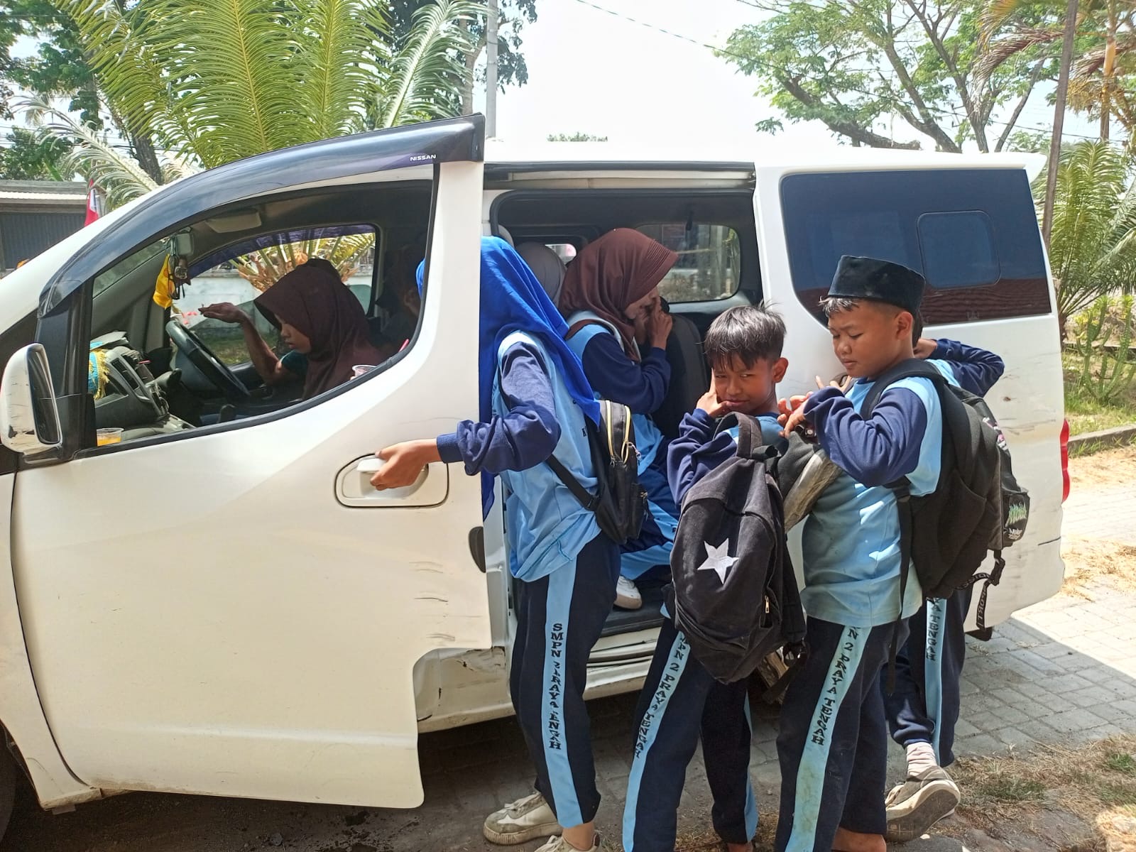 Foto: Siswa di antar jemput Sekolah